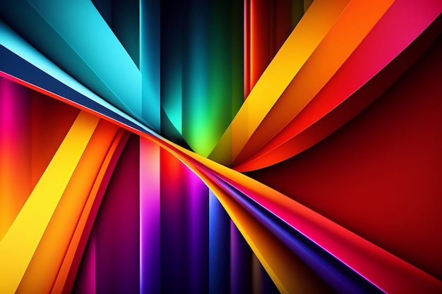 Um fundo colorido com um padrão de arco-íris.
