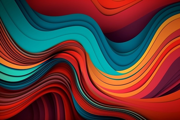 Um fundo colorido com um padrão de cores.
