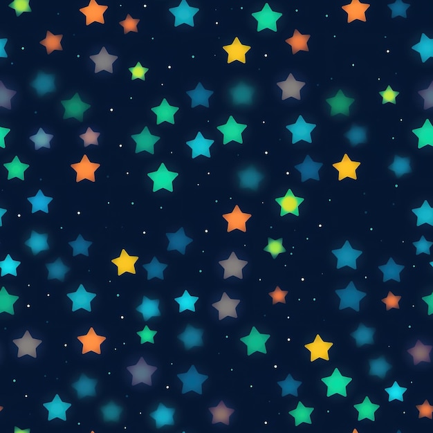 Um fundo colorido com um padrão de estrela