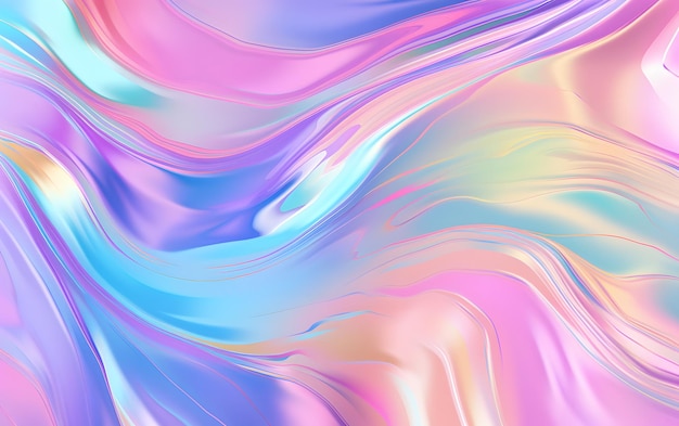 Um fundo colorido com um tecido fluido.