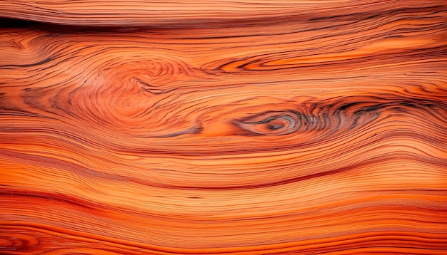 Um fundo de madeira vermelho e laranja com um padrão de redemoinho.