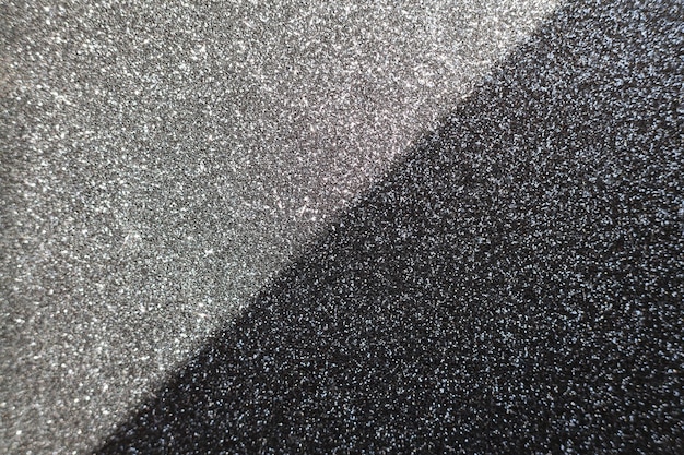 um fundo de textura glitter cinza e preto