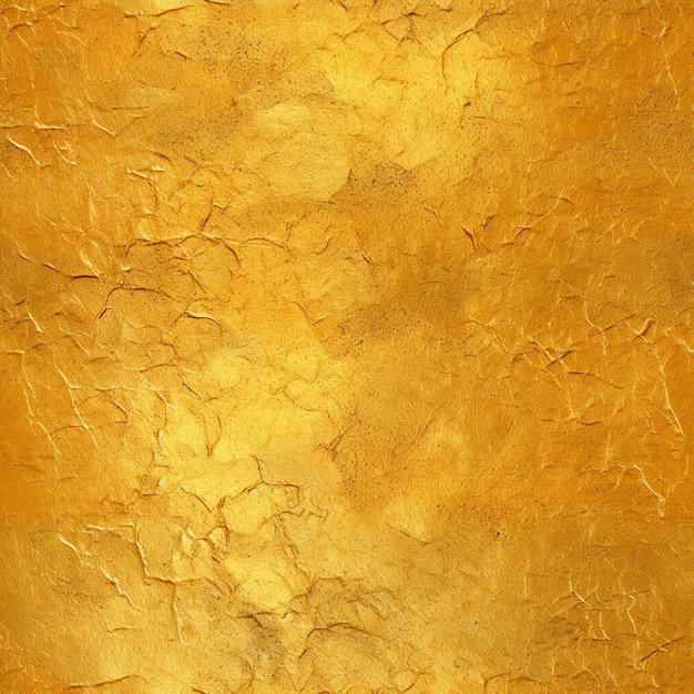 Um fundo dourado com uma superfície texturizada
