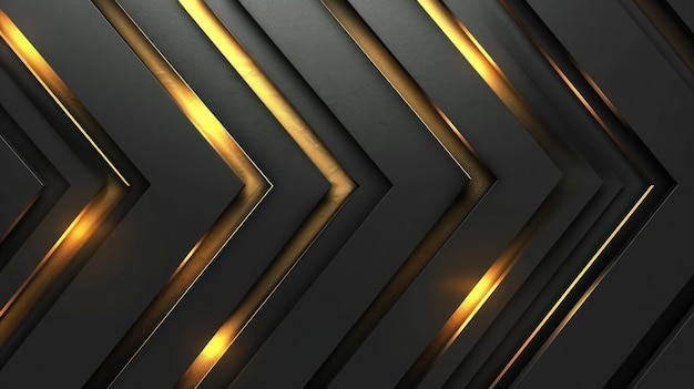 um fundo dourado e preto com um padrão de diamante dourada e preta