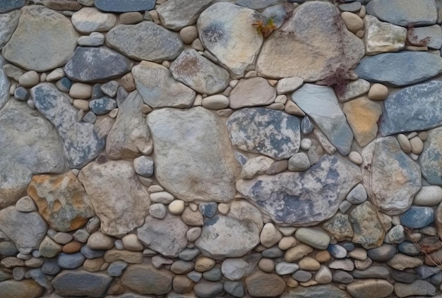 Um fundo feito de pedras