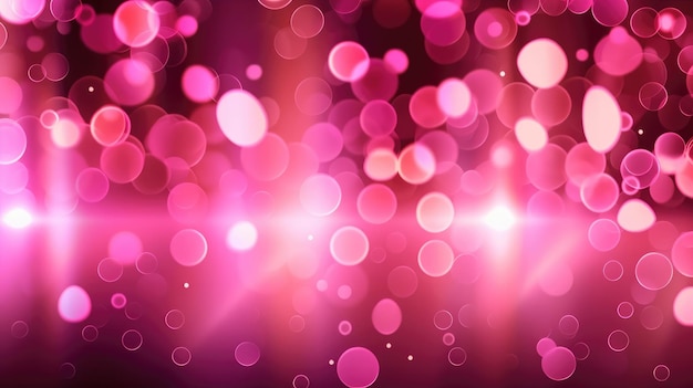 Foto um fundo glamoroso de bokeh rosa perfeito para prêmios e celebrações generative ai