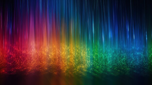 Um fundo multicolorido com linhas de cores diferentes