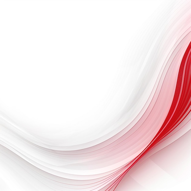 Um fundo ondulado vermelho e branco com linhas vermelhas e brancas.