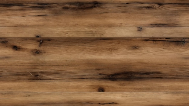 Um fundo padrão de madeira rústica velha sem costura