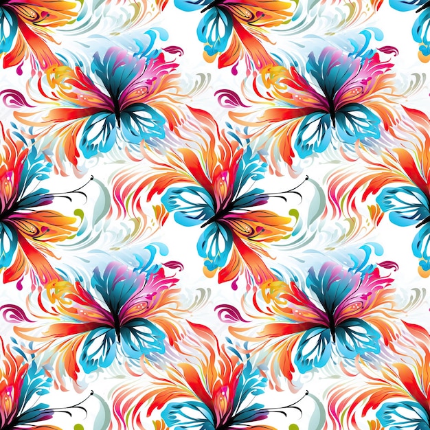 Foto um fundo perfeito de belas borboletas tropicais abstratas