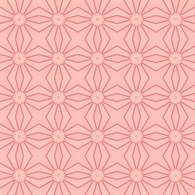 Um fundo rosa com um padrão de flores.