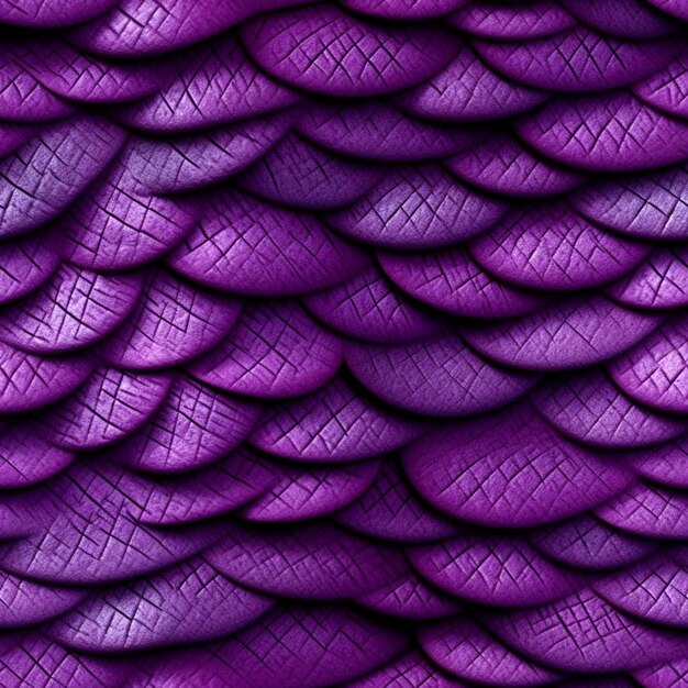 Foto um fundo roxo com um padrão de escamas.