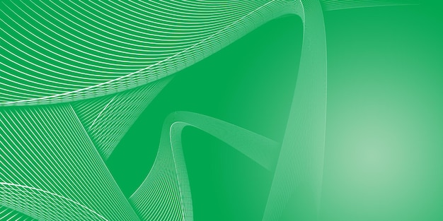 um fundo verde com um padrão de linhas no meio