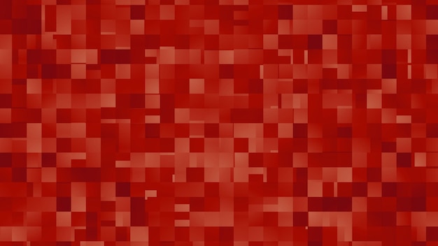 um fundo vermelho com um padrão de quadrados em vermelho
