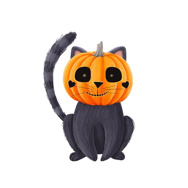 um gato preto com um nariz preto e um gato preto na frente