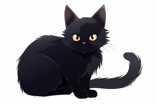 Gato preto png