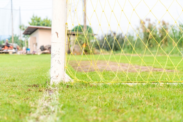 Um gol de futebol