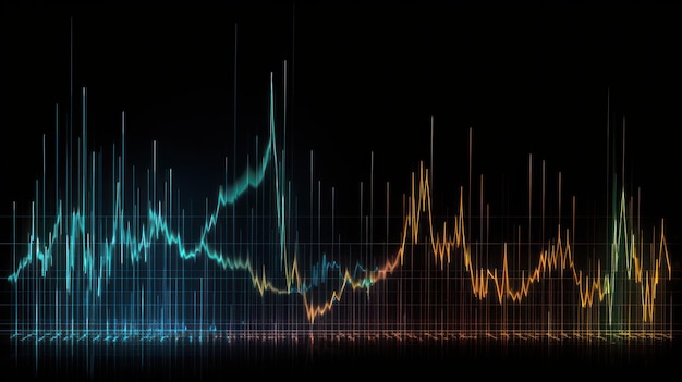 Um gráfico de um gráfico com a palavra rádio