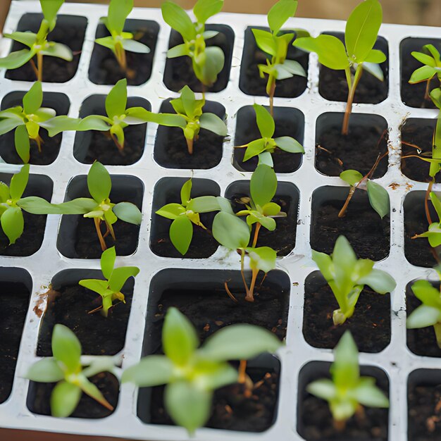 Foto um grupo de plantas que estão em um fundo branco