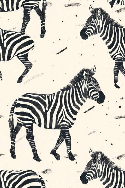 um grupo de zebras são mostrados em uma imagem com as palavras " zebra " citado nele