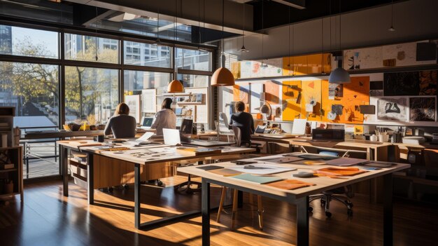 Um grupo diversificado de pessoas envolvidas em discussões animadas enquanto sentadas em torno de uma mesa em um ambiente calorosamente iluminado