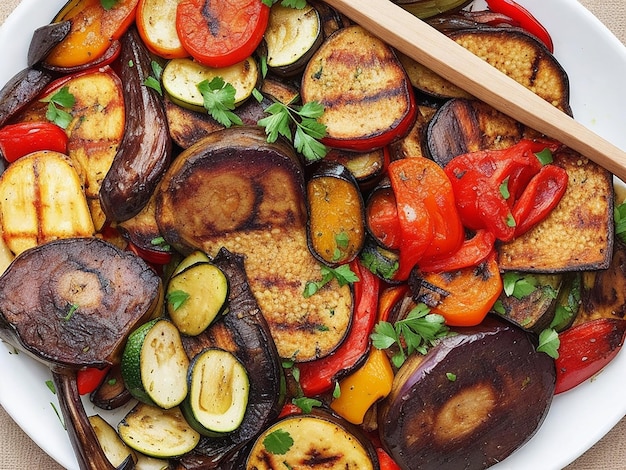 Um hambúrguer com molho de salsa gerado por ia