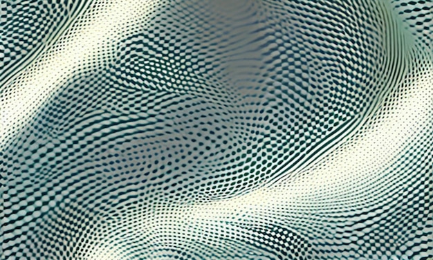 Um hipnotizante padrão de onda branco ou creme com uma textura de meio-tom fácil de usar em outro lugar