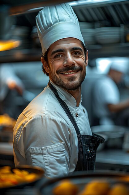 Foto um homem com barba e camisa.