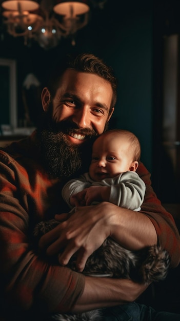 Foto um homem e uma mulher dançando em um quarto escuro com uma luz atrás.