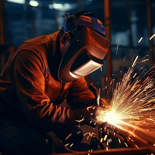 um homem usando um capacete que diz "não podemos vê-lo no fundo"