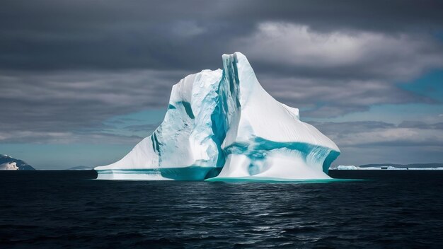 Um iceberg solitário