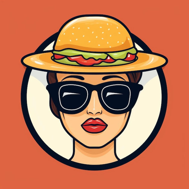 Um ícone imoji para alimentos, moda, beleza, eletrônicos