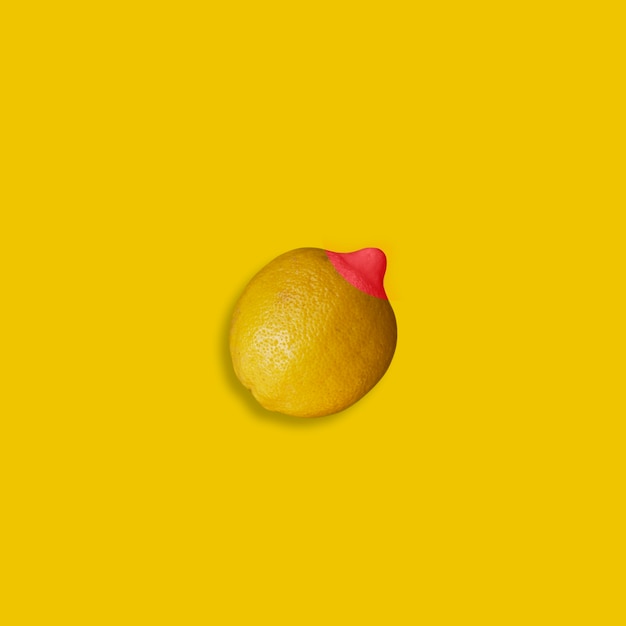 Um limão representando a sexualidade em um mundo moderno