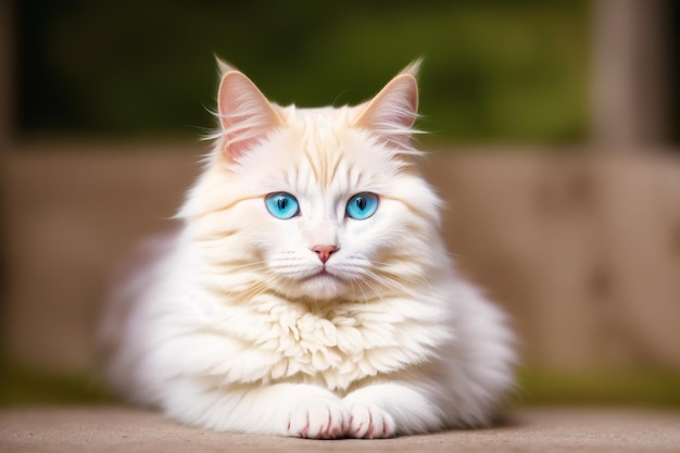 Um lindo gato Feline Charm O enigmático mundo dos gatos Generative AI