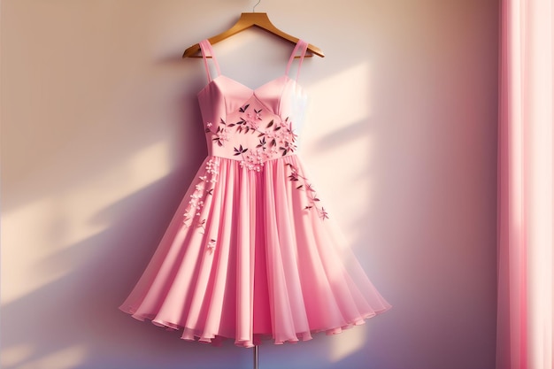 Um lindo vestido de coquetel Chique sem esforço Abrace a elegância com um deslumbrante vestido de coquetel Generative AI