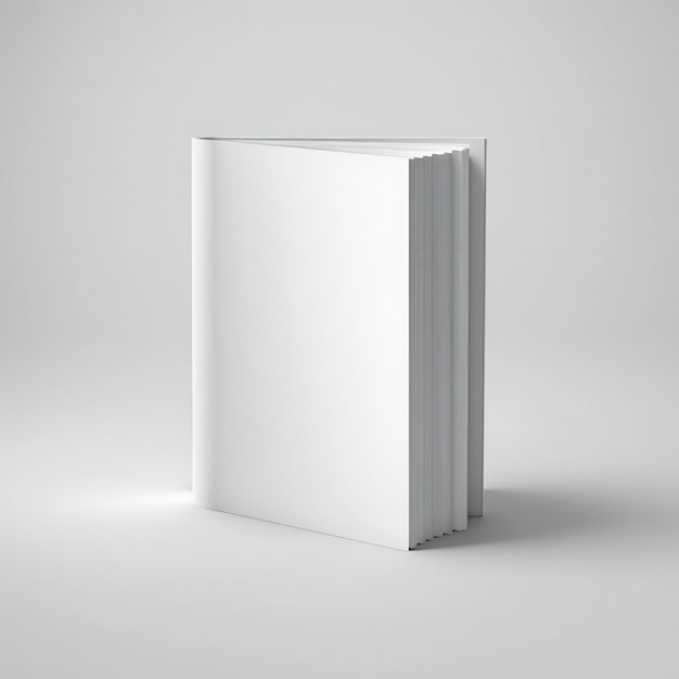 Um livro branco está sobre uma superfície branca com o título "a palavra" na frente.