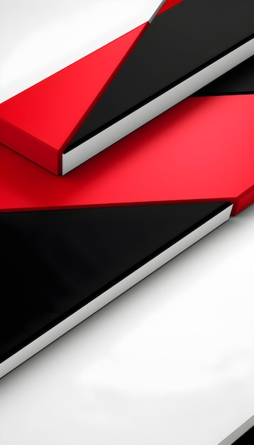 Um livro preto e vermelho com fundo branco e um livro preto e vermelho à direita.