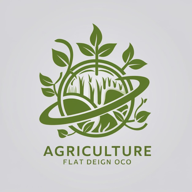 Foto um logotipo de uma quinta agrícola