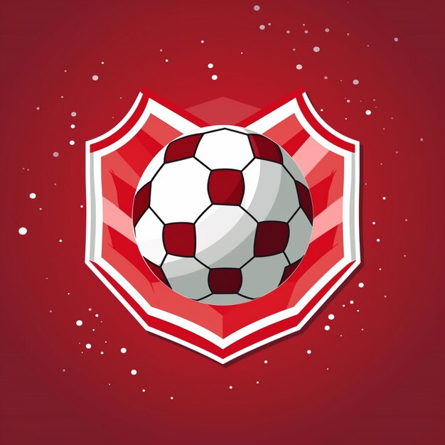 Foto um logotipo esportivo de futebol