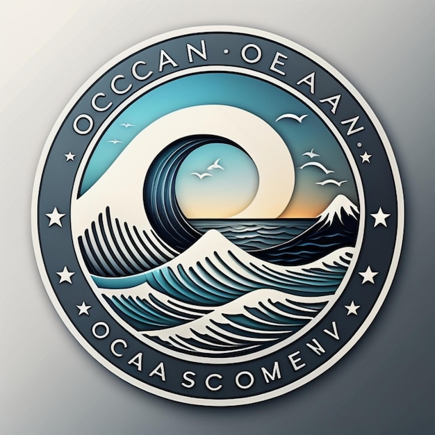 Foto um logotipo para a oceanic company