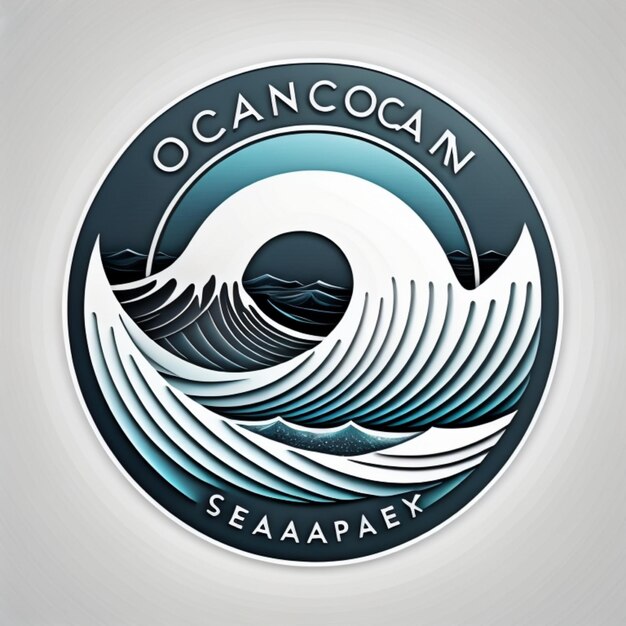 Foto um logotipo para a oceanic company