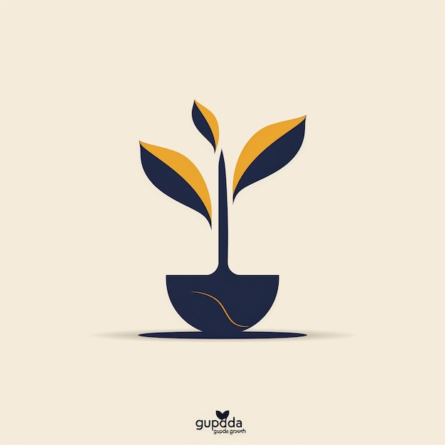 Foto um logotipo para uma planta que diz 