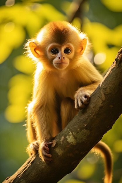 Foto Macaco branco e marrom no galho marrom da árvore – Imagem de Parque  beale grátis no Unsplash