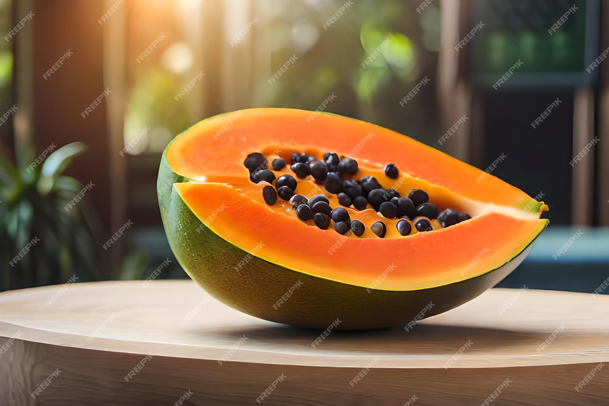 Quase todas as frutas foram acampar na montanha. Por que o Mamão