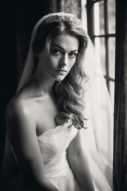Um modelo usa um vestido de noiva por pessoa.