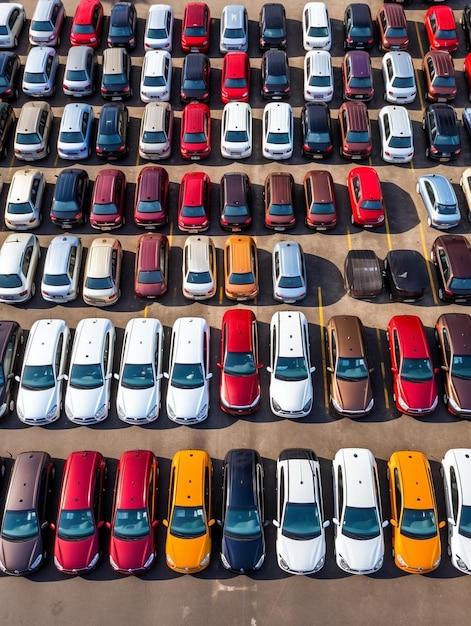 Foto um monte de carros que estão em uma mesa