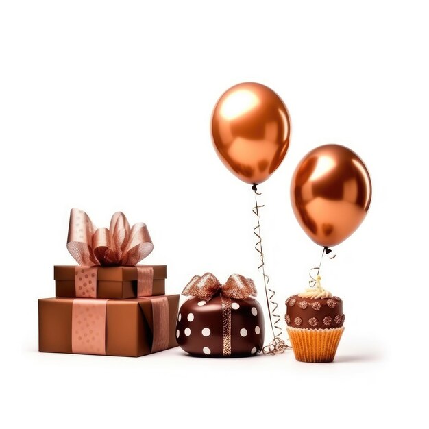 Um monte de chocolates e uma caixa de chocolatos com uma fita e uma caixa de chocolate com uma fita.