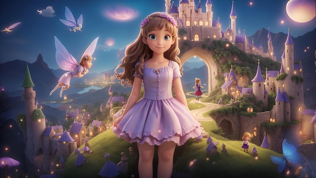 Fantasia Princesa Rapunzel e Princesa Sofia - Fabuloso Ateliê