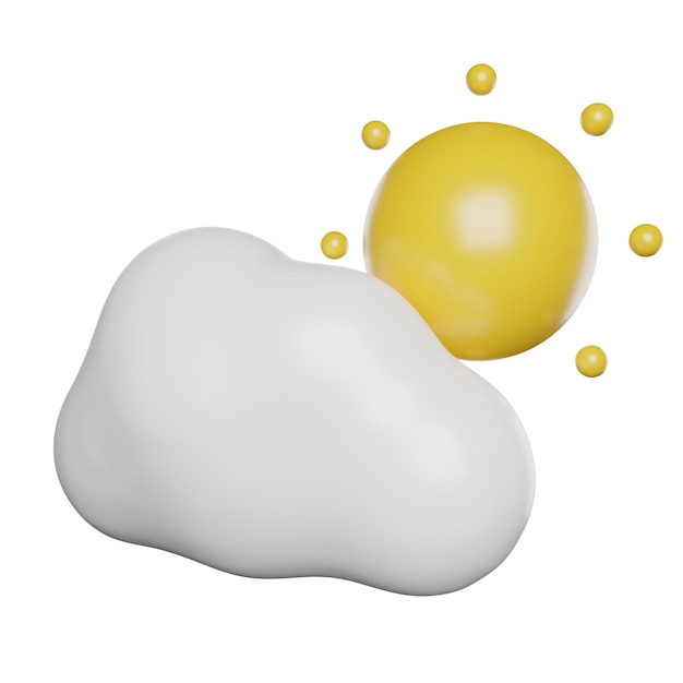 um objeto amarelo e branco com um branco que tem uma bola amarela nele