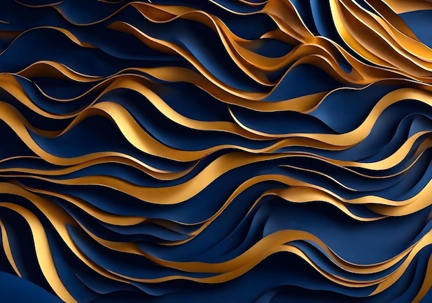 um padrão abstrato azul e marrom das ondas